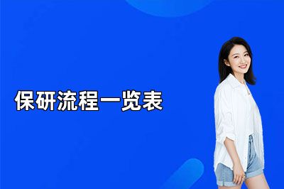 保研流程一览表